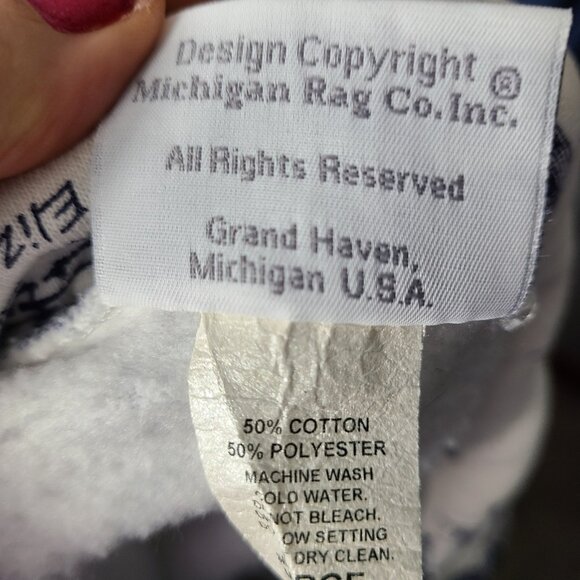 Lighthouse Vintage Sweatshirt Cardigan 90s Oversized Sz Large Fisherman Comfy - Picture 8 of 11